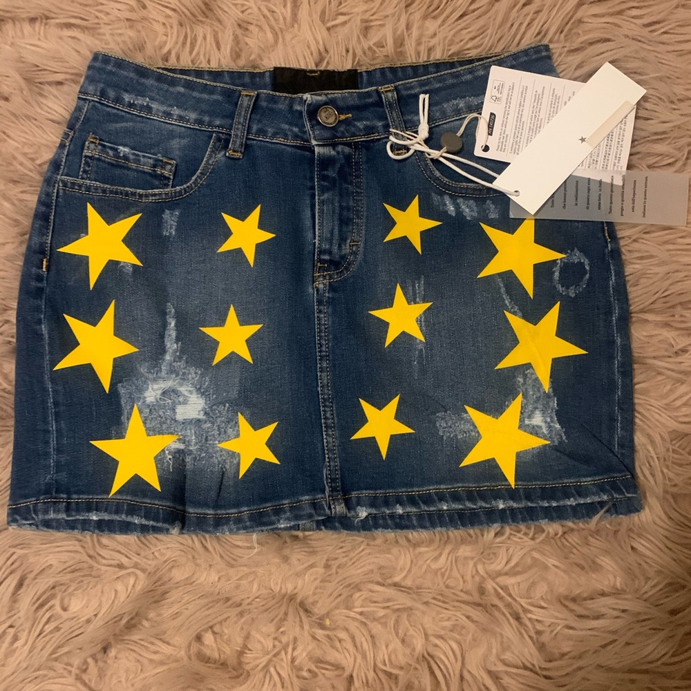 Jean Skirt